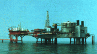 海上石油平台设施